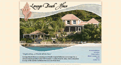 Desktop Screenshot of lovangobeachhouse.com